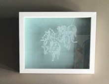 “Gluttonous Pigs – Vellum”