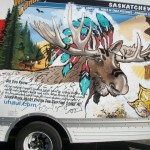 “Marty Moose” Uhaul truck