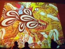 “iLLmotion” Projected Animations